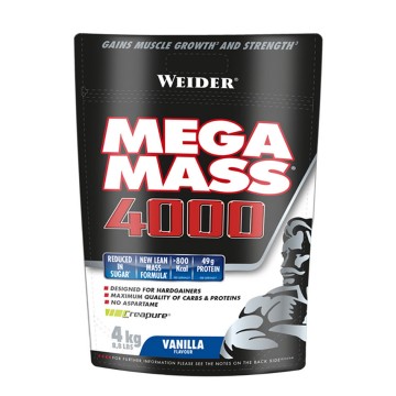 Mega Mass 4000 Vainilla 4kg Weider