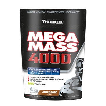 Mega Mass 4000 Chocolate 4kg Weider