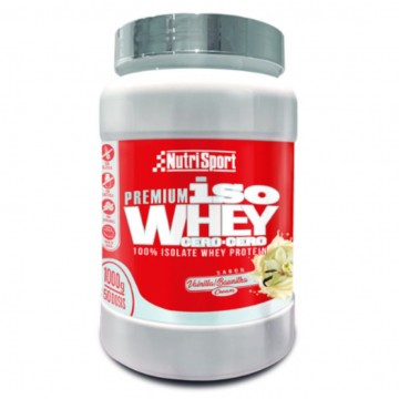 Iso Whey Cero Cero Vainilla 1kg Nutri-Sport