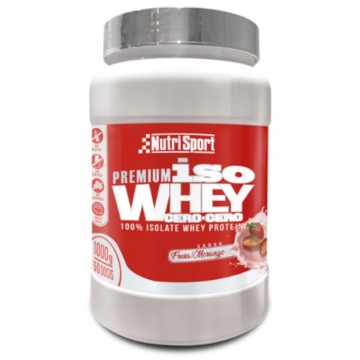 Iso Whey Cero Cero Fresa 1kg Nutri-Sport