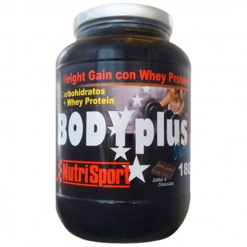 Bodyplus Instant Chocolate Proteinas y Carbohidratos 1.8kg Nutri-Sport