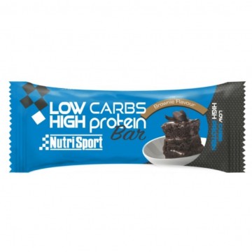 Barritas Low Carbs High Protein Brownie 16uds Nutri-Sport