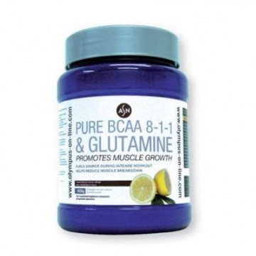 Pure BCAA 8-1-1 & Glutamina Sabor Limon 500g ASN