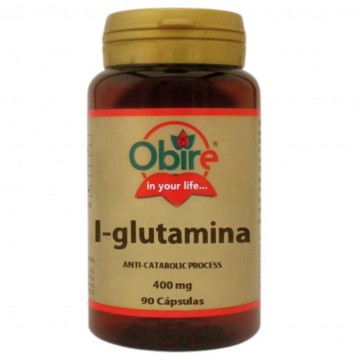 L-Glutamina 400Mg 90caps Obire