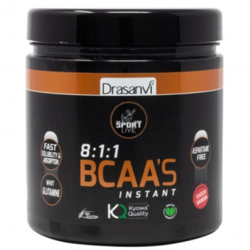 BCAAS+Glutamina Sport Live Sandia 275g Drasanvi