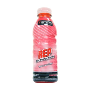 Red Energy Punch Bebida Energizante Sabor Frambuesa 500ml Nutri Tech