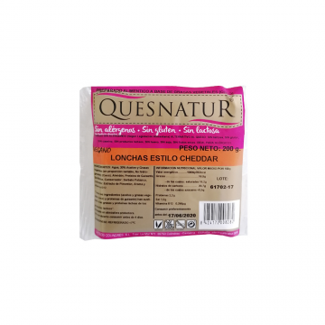 REFRIG QUESO LONCHAS ESTILO CHEDDAR 200 GR