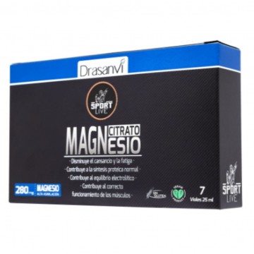 Magnesio Sport Life 7x25ml viales Drasanvi