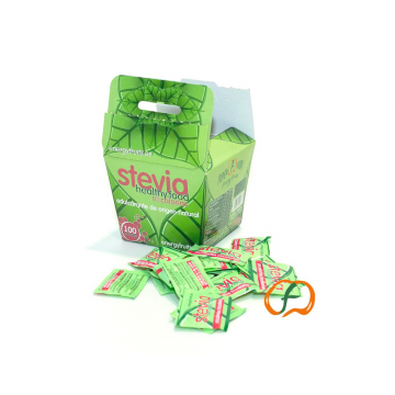 STEVIA SOBRES INDIVIDUALES 100 U. 100 GR