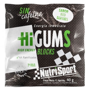 Higums Blocks Red Berries Sin Cafeina 20inf Nutri-Sport