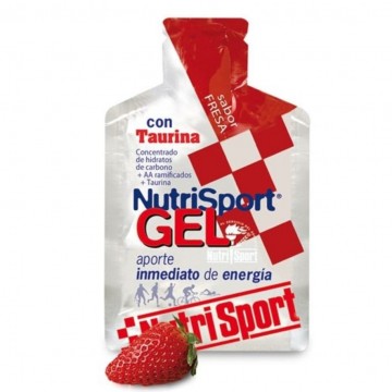 Bebible en Gel con Taurina Sabor Fresa 24x40g Nutri-Sport