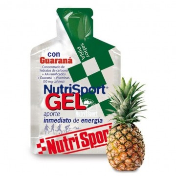 Bebible en Gel con Guarana Sabor Piña 24x40g Nutri-Sport