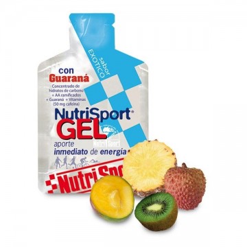 Bebible en Gel con Guarana Sabor Exotico 24x40g Nutri-Sport