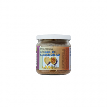 CREMA DE ALMENDRAS BIO MONKI 330 GR