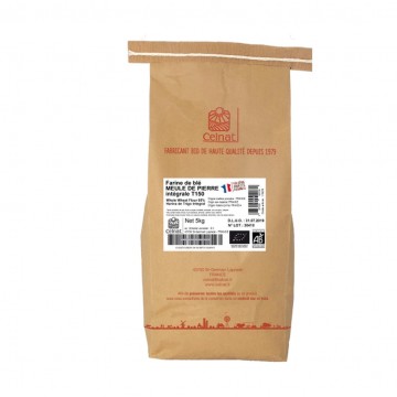 Harina de Trigo Integral Bio 5kg Celnat