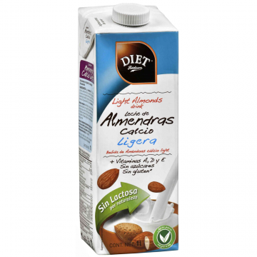 BEBIDA LECHE ALMENDRAS CALCIO LIGERA 1L