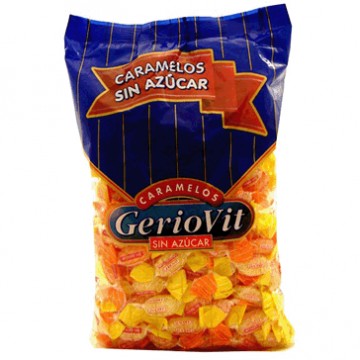 Caramelos de Naranja y Limon SinAzucar 1kg Gerio