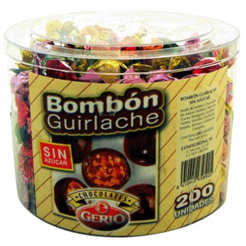 Bombones Guirlache SinAzucar 200 Gerio