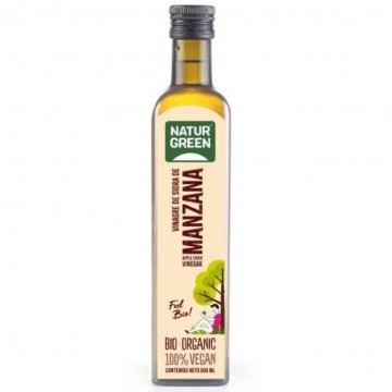 Vinagre de Sidra de Manzana Sin Filtrar Bio Vegan 500ml Natur-Green