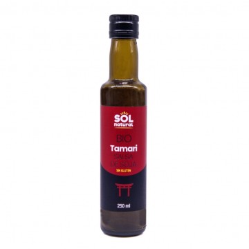 Tamari Salsa de Soja SinGluten Bio 250ml Solnatural