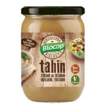 Tahin Tostado Integral Sin Sal SinGluten Bio Vegan 500g Biocop