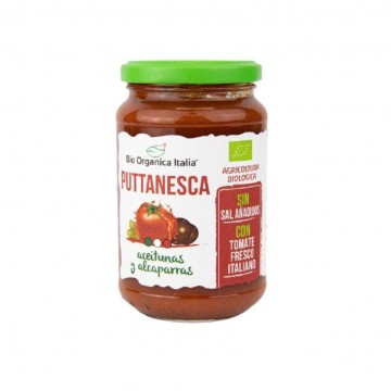 Salsa Tomate Puttanesca Bio 325ml Bio Organica Italia