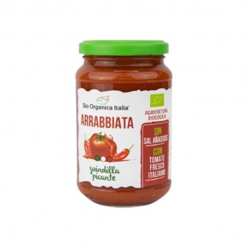 Salsa Tomate Arrabiata Bio 325ml Bio Organica Italia