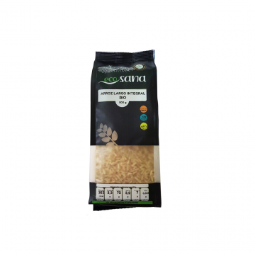 ARROZ LARGO INTEGRAL BIO 500 GR ECOSANA