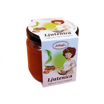 Salsa Ljutenica de Verduras Especiadas 100% Vegetal 370g Schlagfix