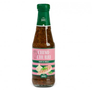 Salsa Chimichurri Fuente Omega-3 con Stevia SinGluten 285ml Familia Suarez