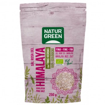 Sal Rosa del Himalaya Fina con Hierbas Eco 250g Natur-Green