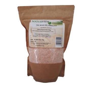 Sal Rosa del Himalaya 500g Naturvida