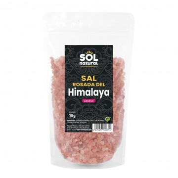 Sal Gruesa Rosa del Himalaya 1kg Solnatural