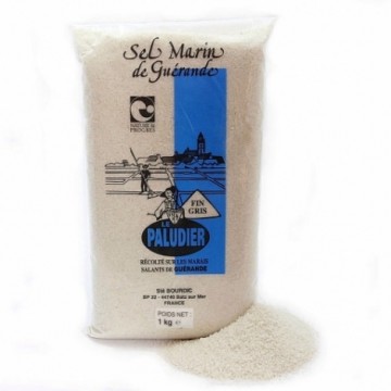 Sal gris Bretaña Fina Bio 1kg Biolasi