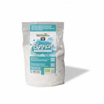 Sal Fina Blanca de Manantial Eco 1kg Herbes De La Conca