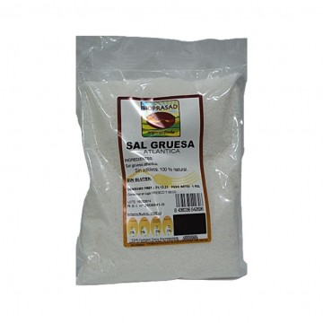 Sal Atlantica Gruesa SinGluten Bio 1kg Bioprasad