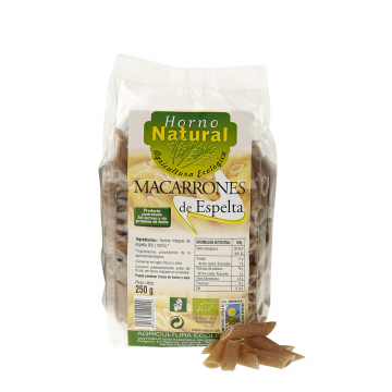 MACARRONES BIO INT ESPELTA 250GR