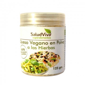 Queso en Polvo a Las Hierbas SinGluten Vegan 125g Salud Viva