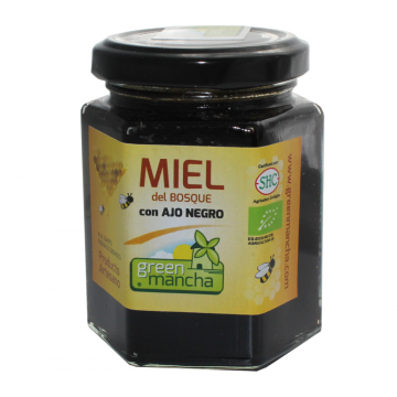 MIEL CON AJO NEGRO   240 GR
