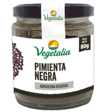 Pimienta Negra en Polvo Eco 80g Vegetalia