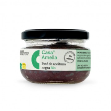 Olivada Negra SinGluten Bio 100g Casa Amella