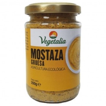 Mostaza Gruesa Eco 200g Vegetalia