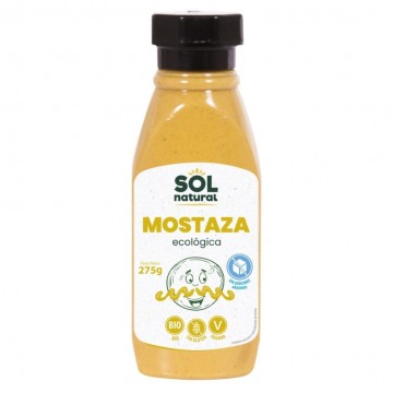 Mostaza Crema Bio Vegan SinGluten 275g Solnatural