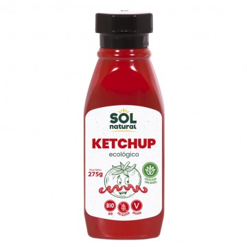 Ketchup SinGluten Bio Vegan 275g Solnatural