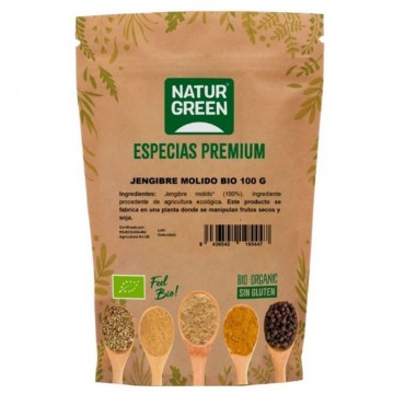 Jengibre Molido Vegan Bio 100g Natur Green