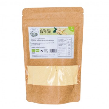 Jengibre en Polvo Bio Vegan 200g Eco-Salim