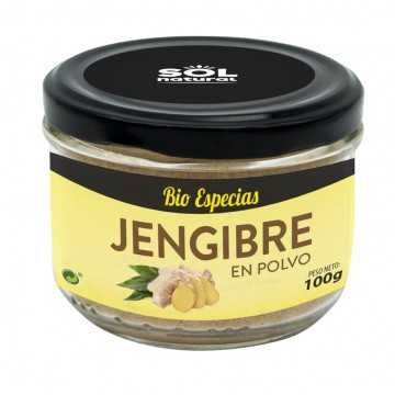 Jengibre en Polvo Bio 100g Solnatural