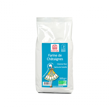 HARINA DE CASTAÑAS CELNAT BIO  500 g