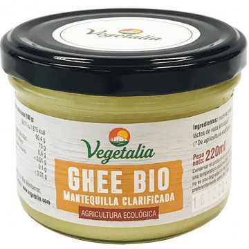 Ghee Mantequilla Clarificada Bio 220ml Vegetalia