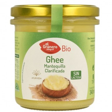 Ghee Mantequilla Clarificada Ayurvedica Bio 340g El Granero Integral